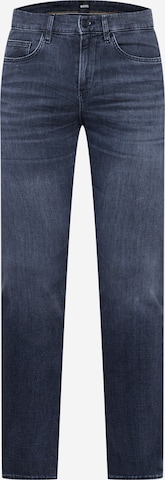 BOSS Black Slimfit Jeans 'Delaware' in Blauw: voorkant