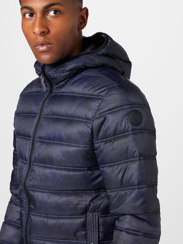 Veste mi-saison QS en bleu