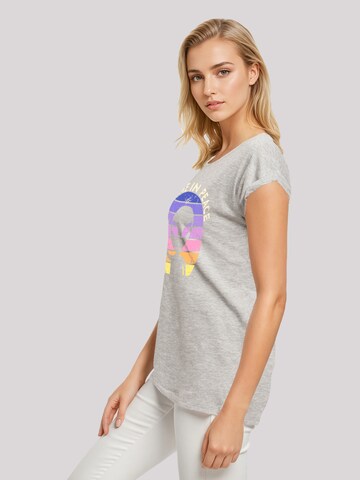 T-shirt 'Alien Peace Sunset' F4NT4STIC en gris