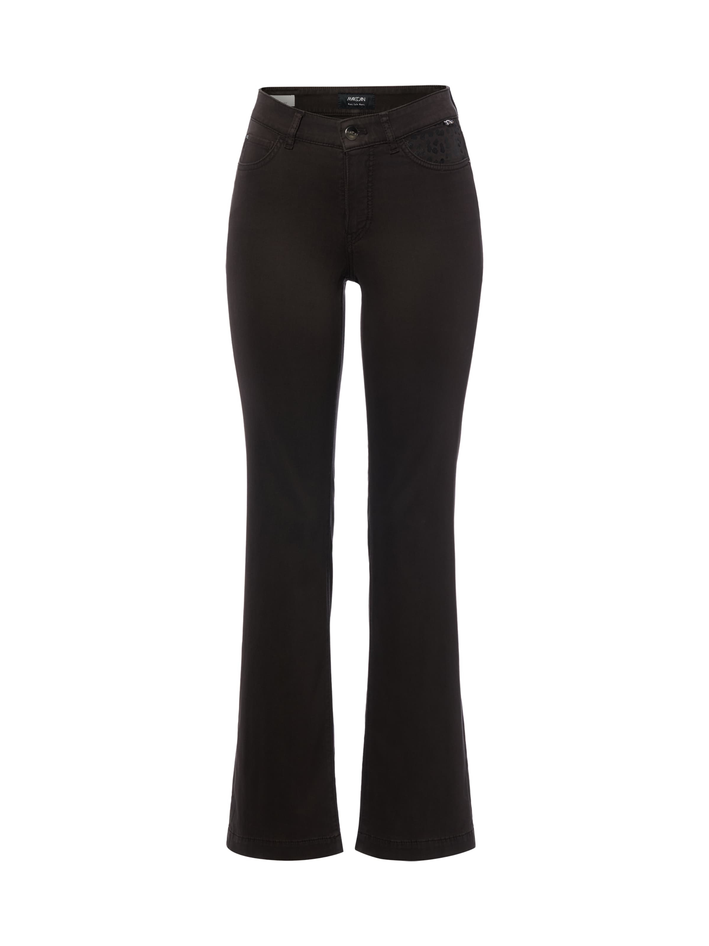 Regular Pantalon ' Faro ' Marc Cain en marron : devant