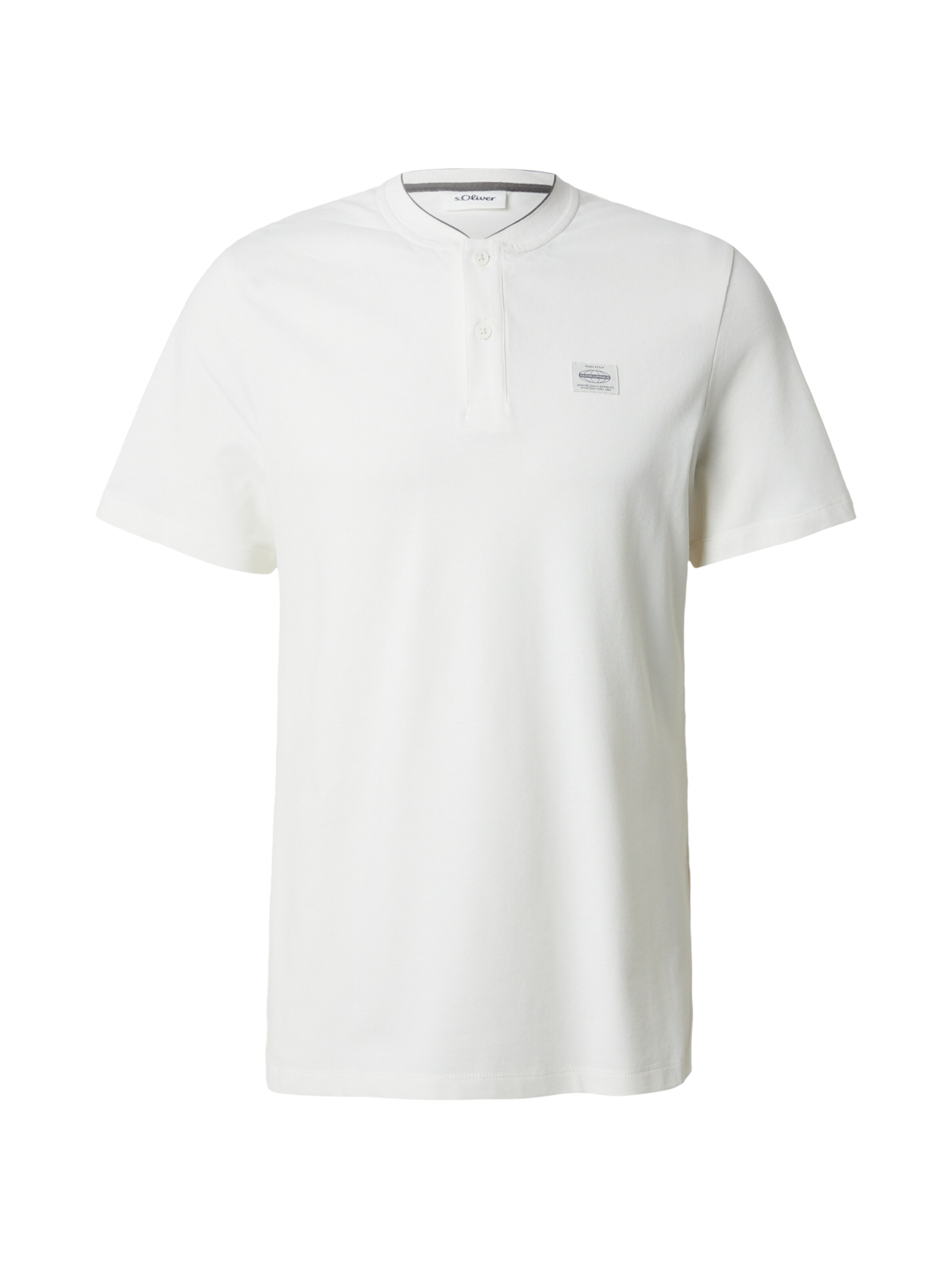 s.Oliver Μπλουζάκι σε μπεζ: μπροστά