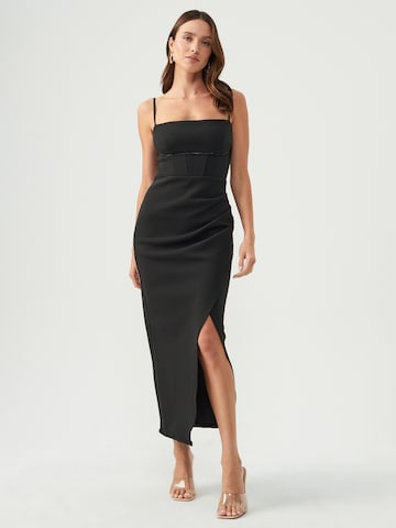 Robe 'Nerva' BWLDR en noir : devant