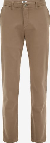 ruda WE Fashion Prigludęs „Chino“ stiliaus kelnės: priekis