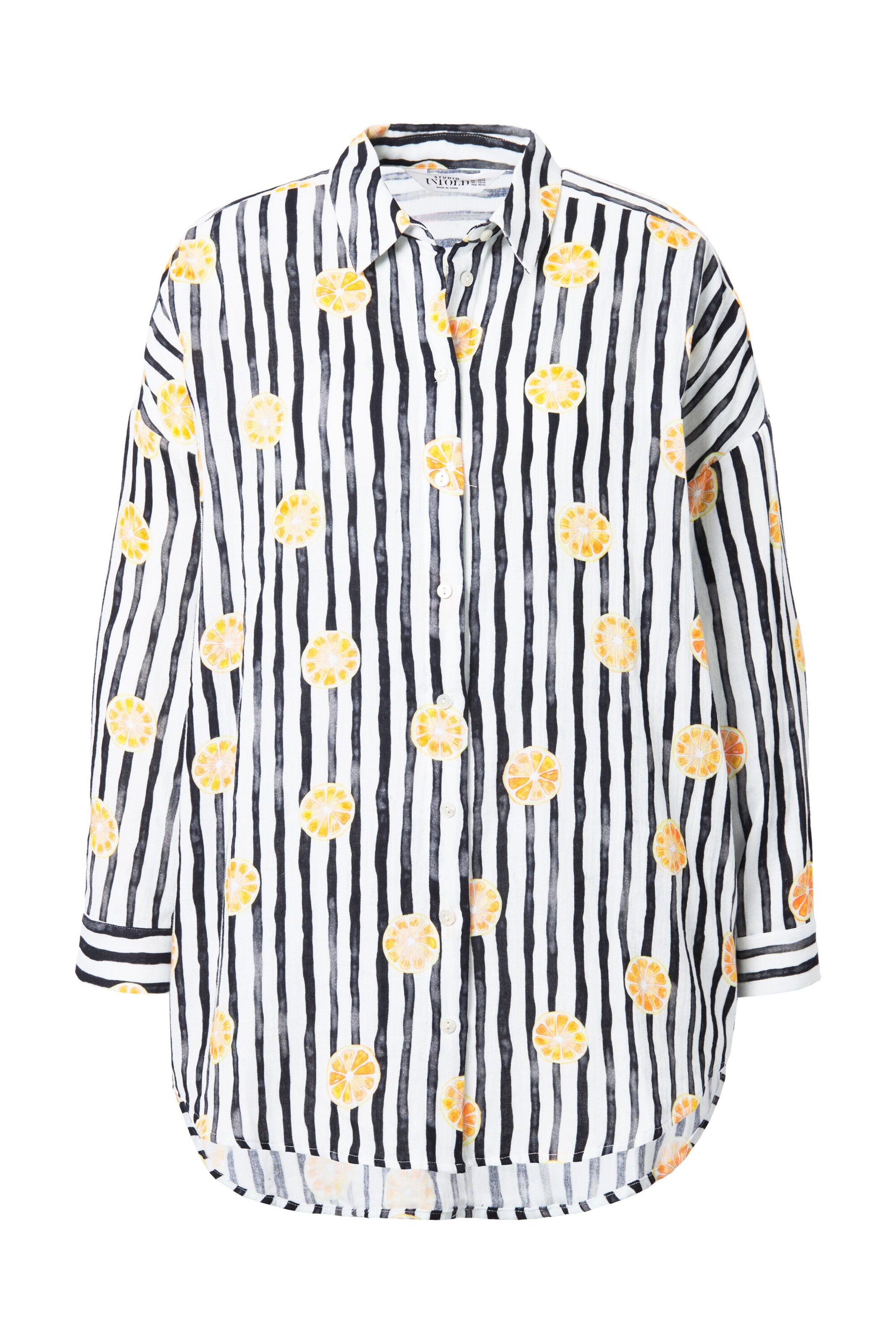 Studio Untold Blouse in Black: front