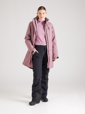 KILLTEC Outdoormantel 'KOW 303' in Lila