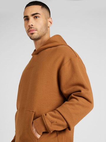 Jordan Sweatshirt 'AIR JDN' in Brown