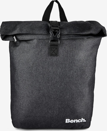 Zaino di BENCH in nero: frontale
