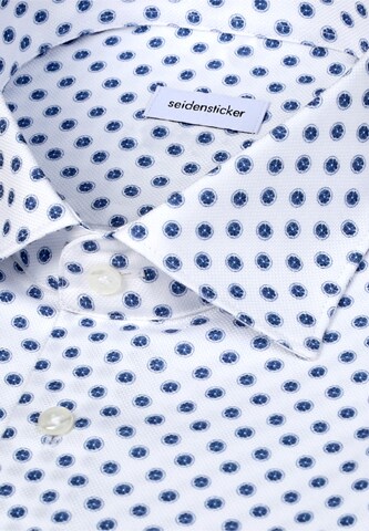 Coupe regular Chemise business 'CLASSIC ESSENTIALS' SEIDENSTICKER en bleu