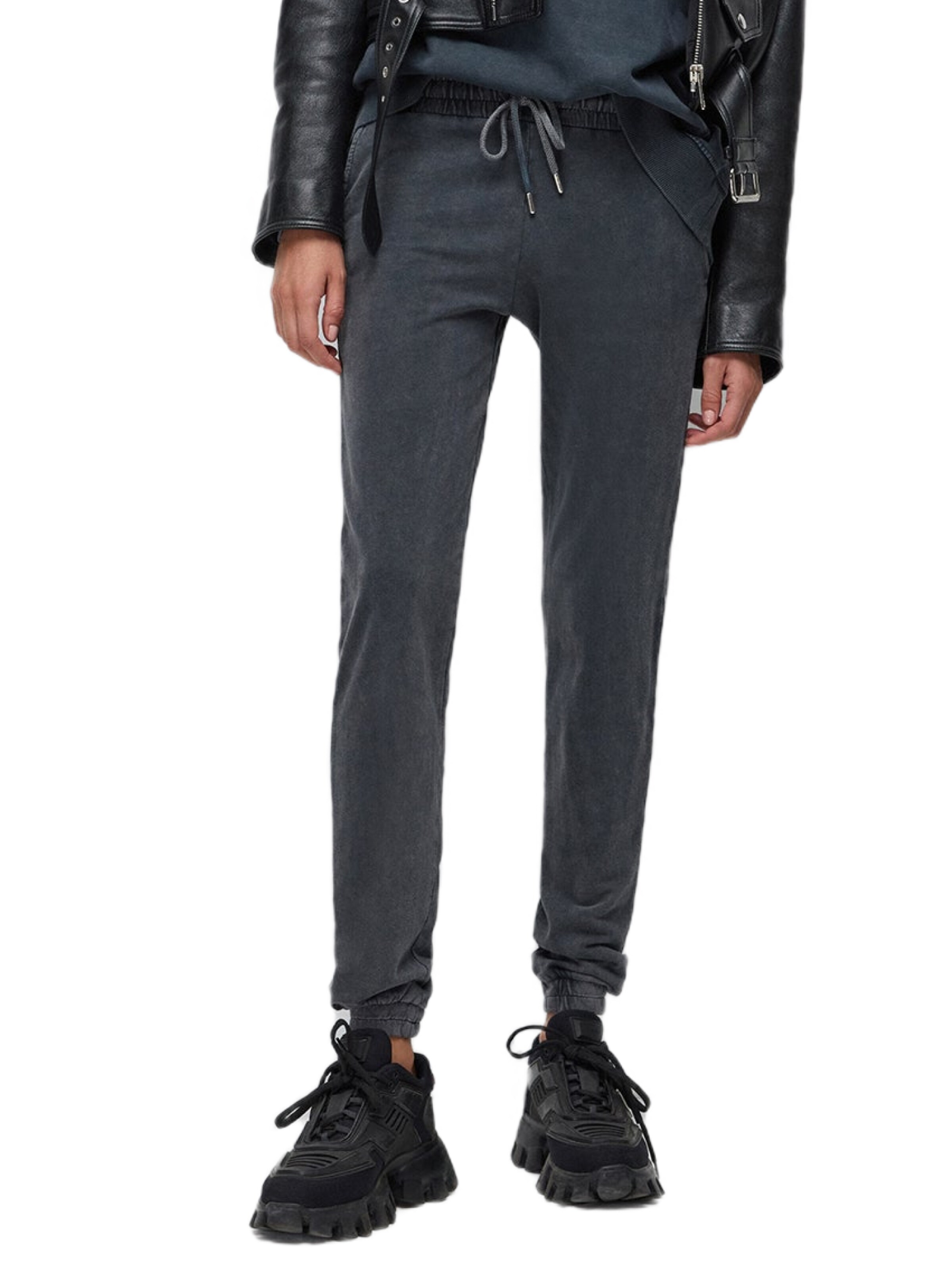 Effilé Pantalon No Matter What en gris : devant