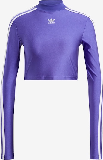 ADIDAS ORIGINALS T-shirt en violet / blanc, Vue avec produit