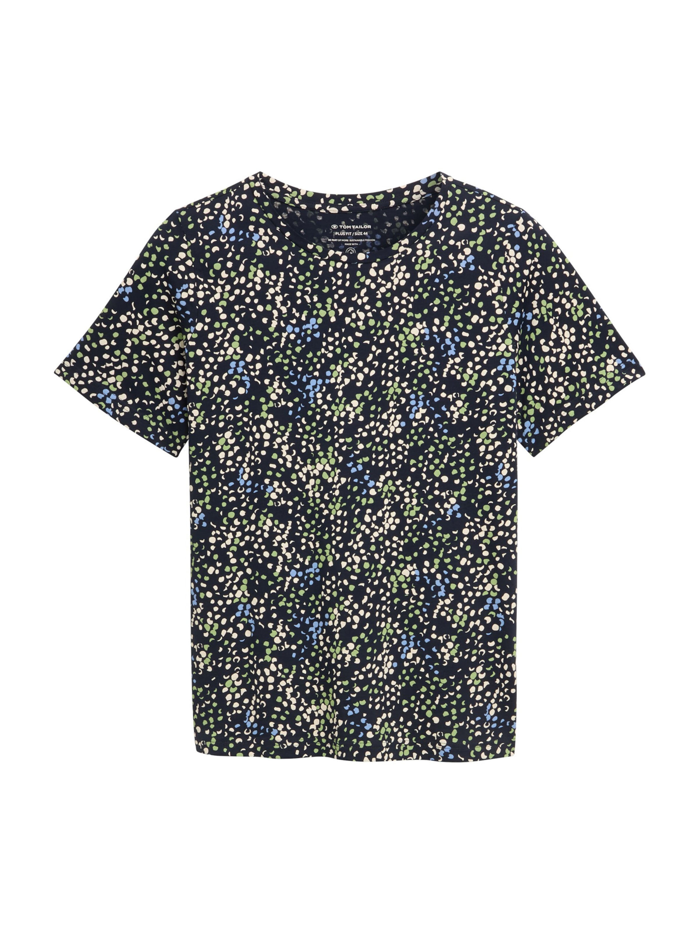 Tom Tailor Women + Tričko - Modrá: predná strana