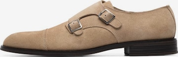 Bianco Lace-Up Shoes 'BIABYRON' in Brown: front