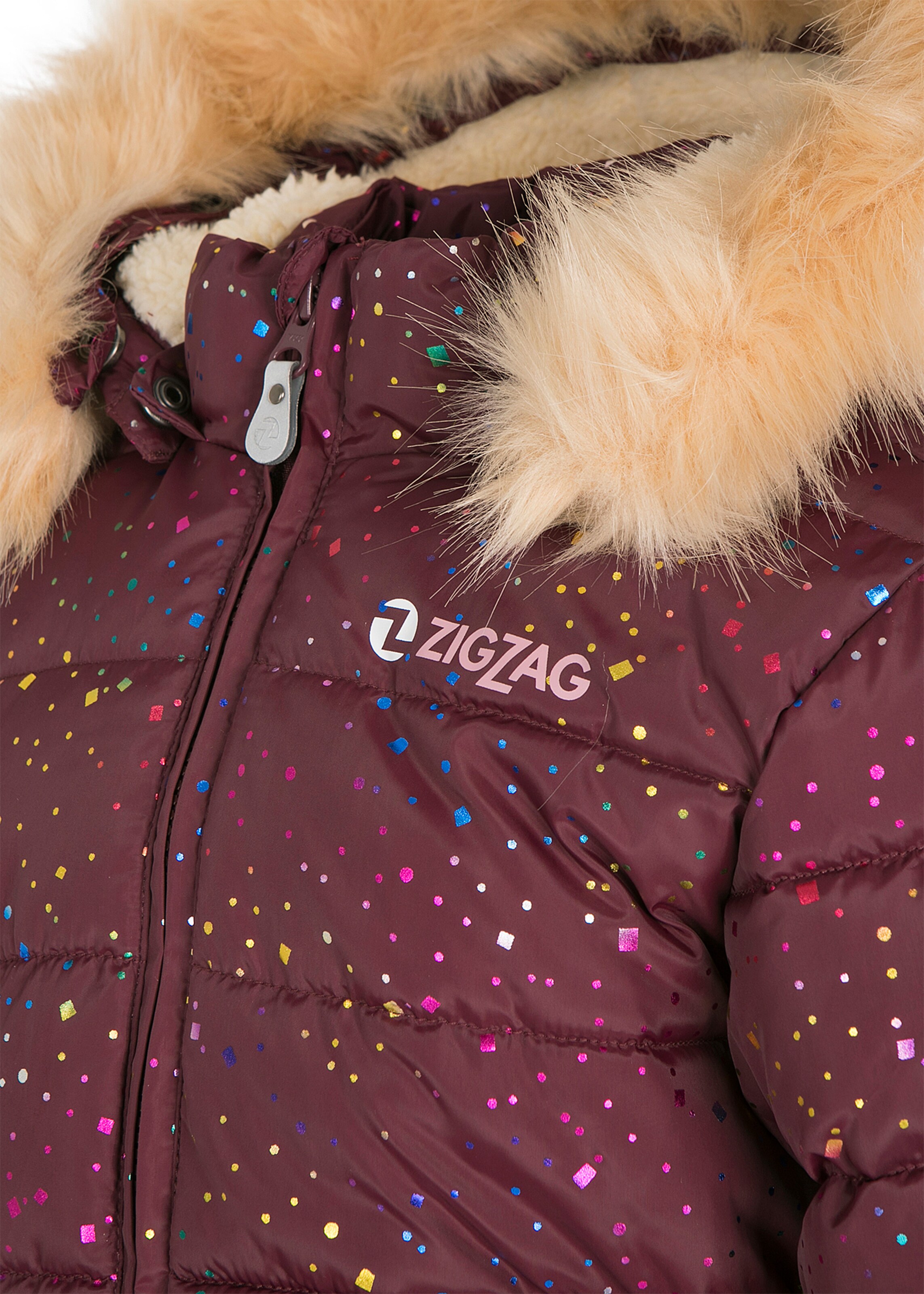 ZigZag Winterjas 'Astrid' in Rood