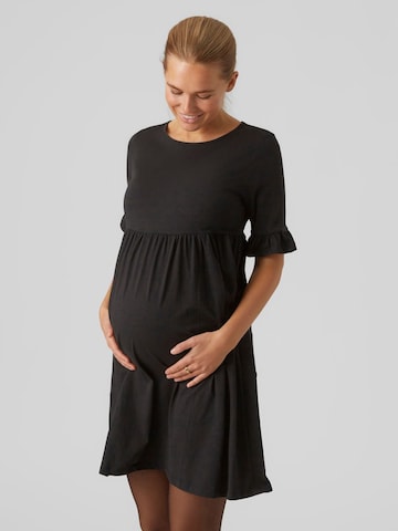 MAMALICIOUS Kleid 'Hazel' in Schwarz: predná strana