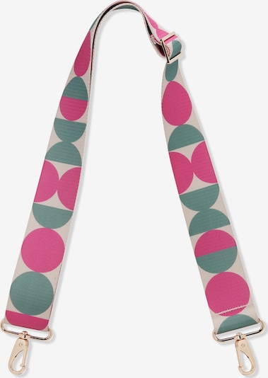 Expatrié Laukkutarvikkeet 'Jeanne' värissä beige / vihreä / fuksia, Tuotenäkymä