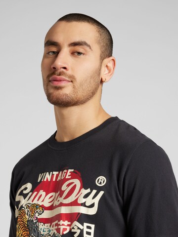 Tricou 'TOKYO' de la Superdry pe negru