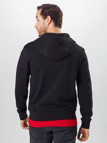 LACOSTE Regular fit Zip-Up Hoodie in Black