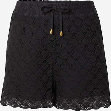 ABOUT YOUregular Hlače 'Bianca' - crna boja: prednji dio