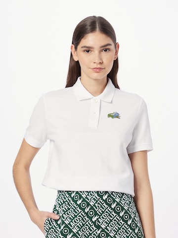 LACOSTE Shirt in Wit: voorkant