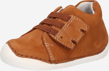 ELEFANTEN First-Step Shoes 'Lulu Liso' in Brown: front