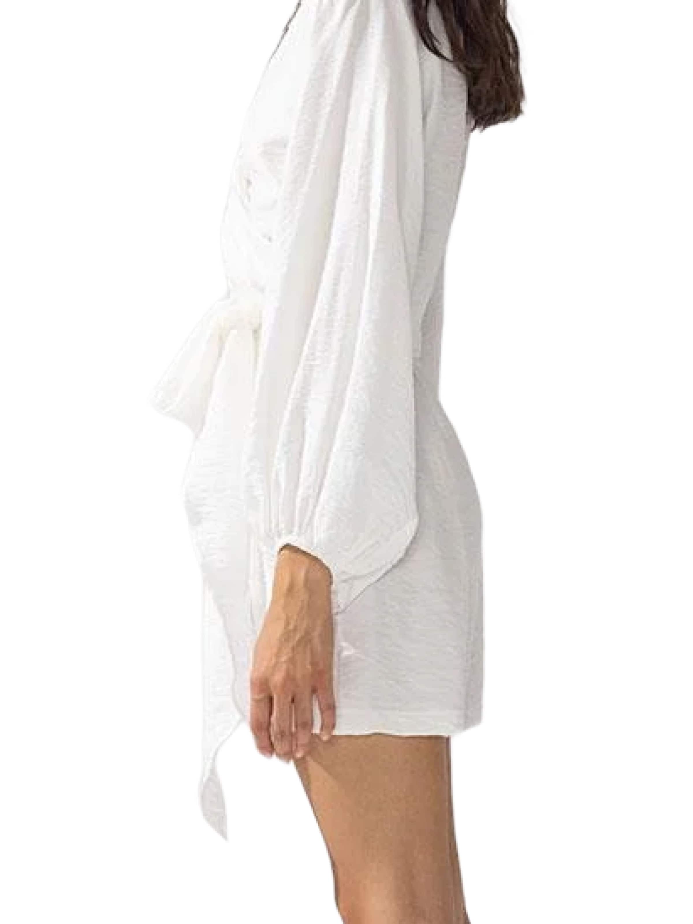 Loosefit Pantalon Rivus en blanc