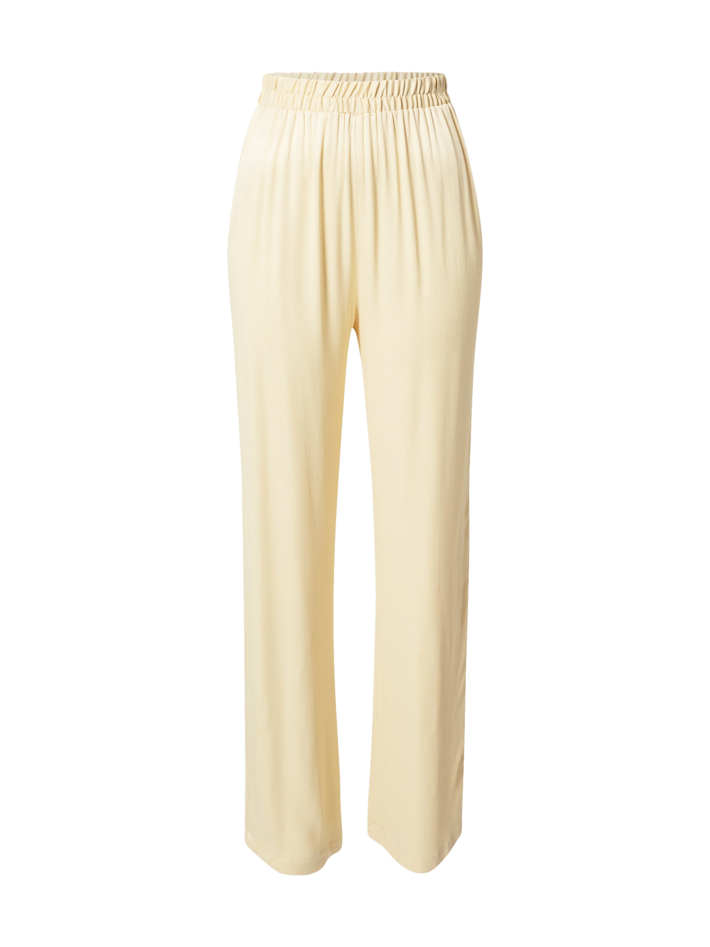 Wide leg Pantaloni di River Island in giallo: frontale