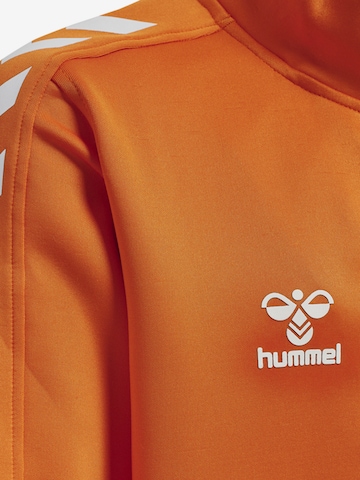 Hummel Sportief sweatvest 'Core Xk Poly' in Oranje