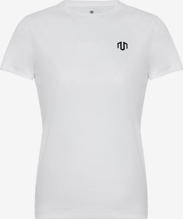 MOROTAI Performance Shirt 'NAKA' in White: front