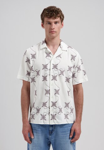 Coupe regular Chemise 'Max Resort' Dstrezzed en gris : devant