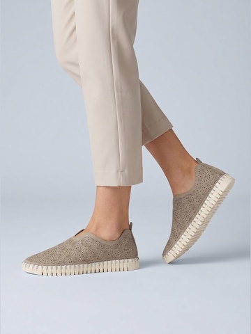 ILSE JACOBSEN Slip-Ons 'Tulip3485' in Brown: front