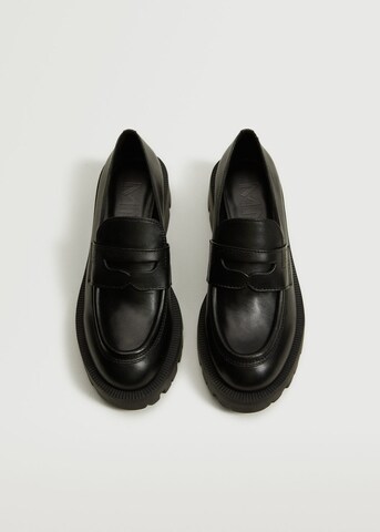 MANGO Pantofle w kolorze czarny