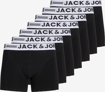 JACK & JONES Boxershorts 'JACSense' i svart: framsida