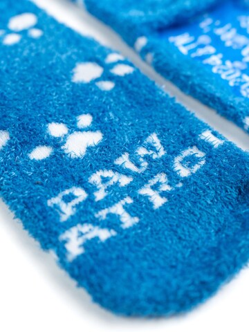 Paw Patrol Socks '3D ABS Kuschelsocken' in Blue