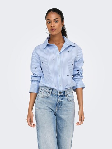 ONLY Blouse 'OREGON' in Blue: front