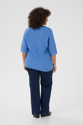 KAFFE CURVE - Jersey 'KCmani' en azul