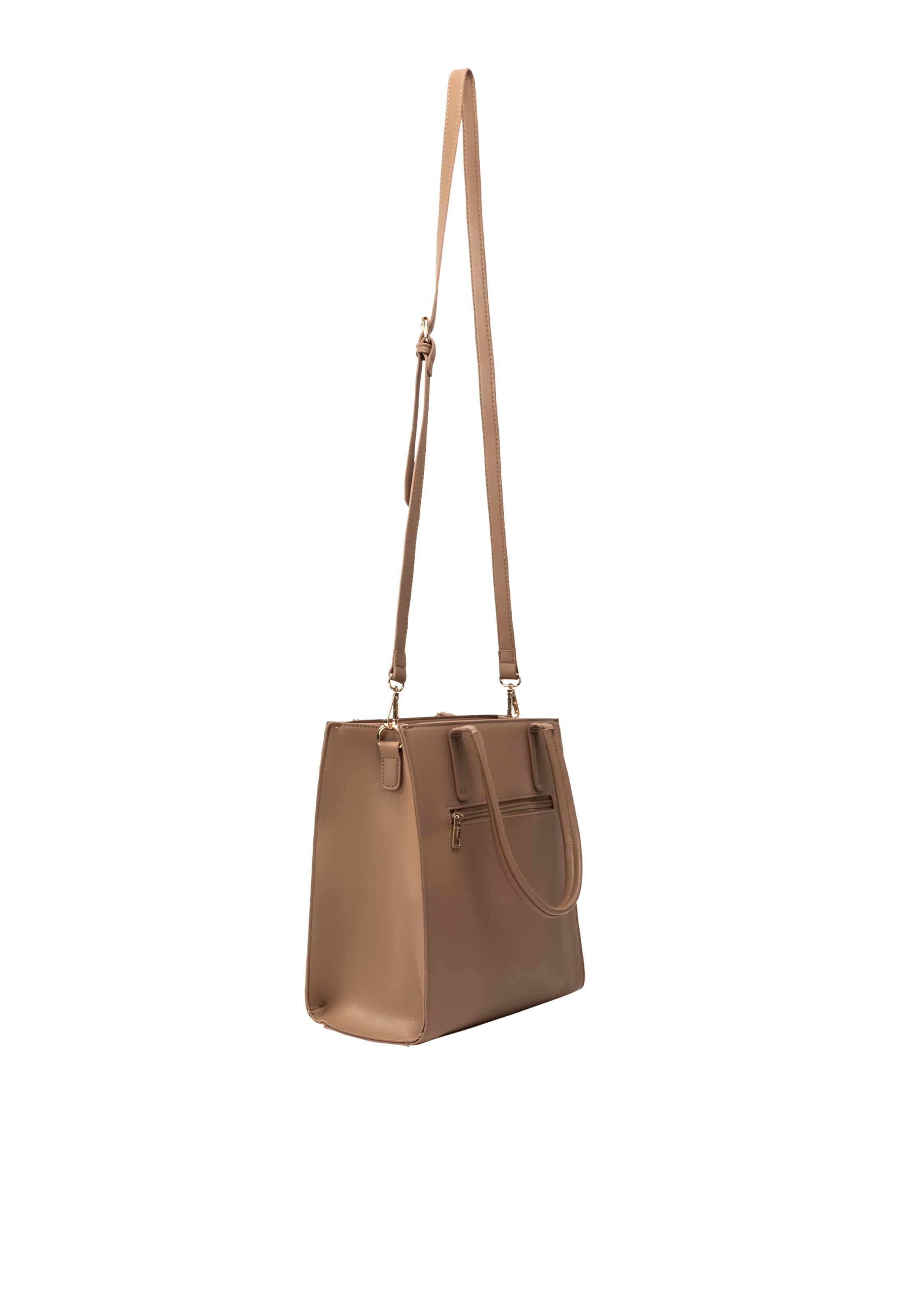 faina Schultertasche in Beige