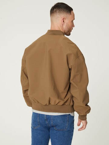 DAN FOX APPAREL Between-season jacket 'Kalle' in Brown