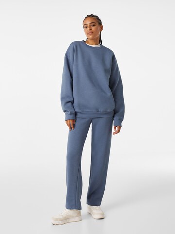 Bershka Sweatsuit in Blue