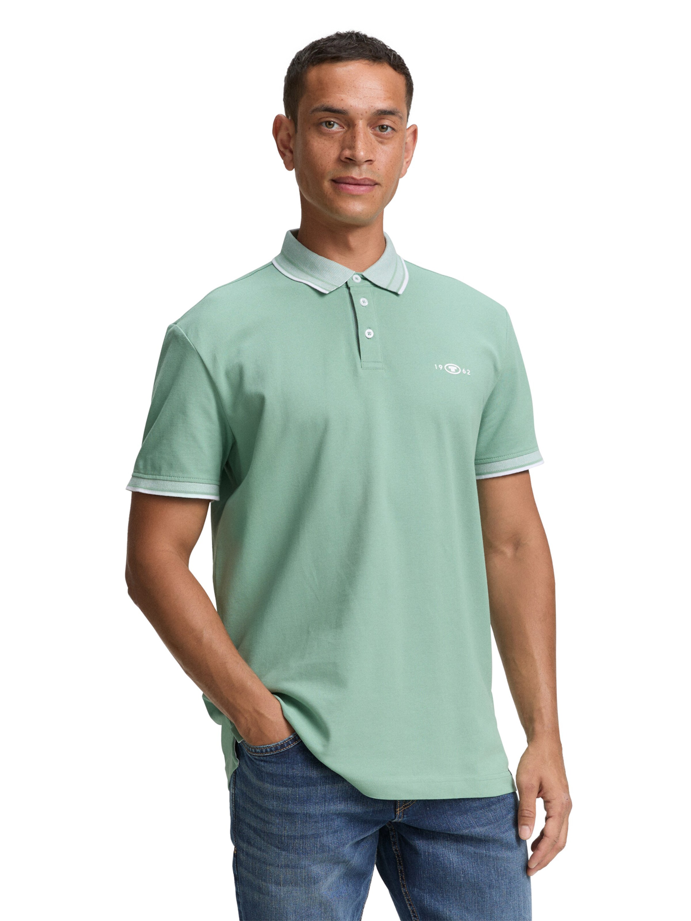 Maglietta di TOM TAILOR in verde: frontale