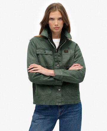 Veste mi-saison 'Chore' Superdry en vert