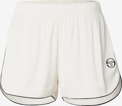 Sergio Tacchini Hlače 'Metropolitan' veličine 40/regular u crna / bijela, Pregled proizvoda
