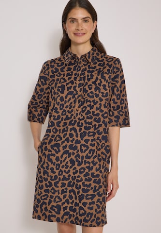 CECIL Blusenkleid in Braun: Vorderseite