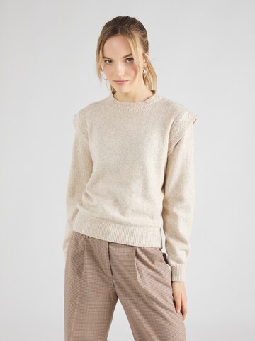 GARCIA Sweater in Beige: front