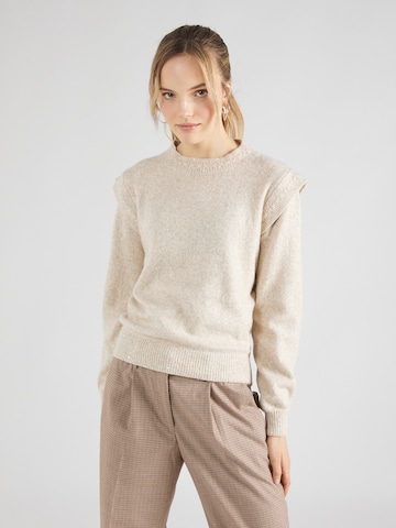 GARCIA Trui in Beige: voorkant