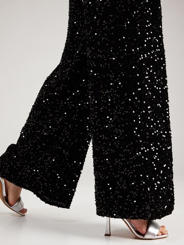 Wide Leg Pantalon Coast en noir