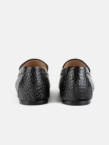 L37 HANDMADE SHOESSlip On cipele 'COSMIC WHISPER' - crna boja