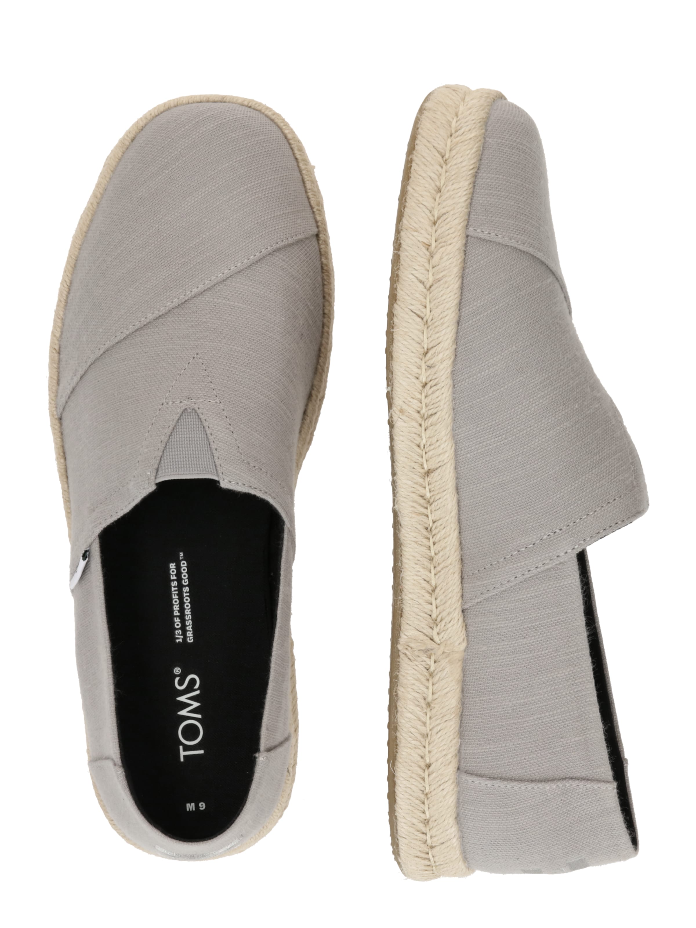 TOMS Espadrillid 'Alp Rope 2.0', värv hall