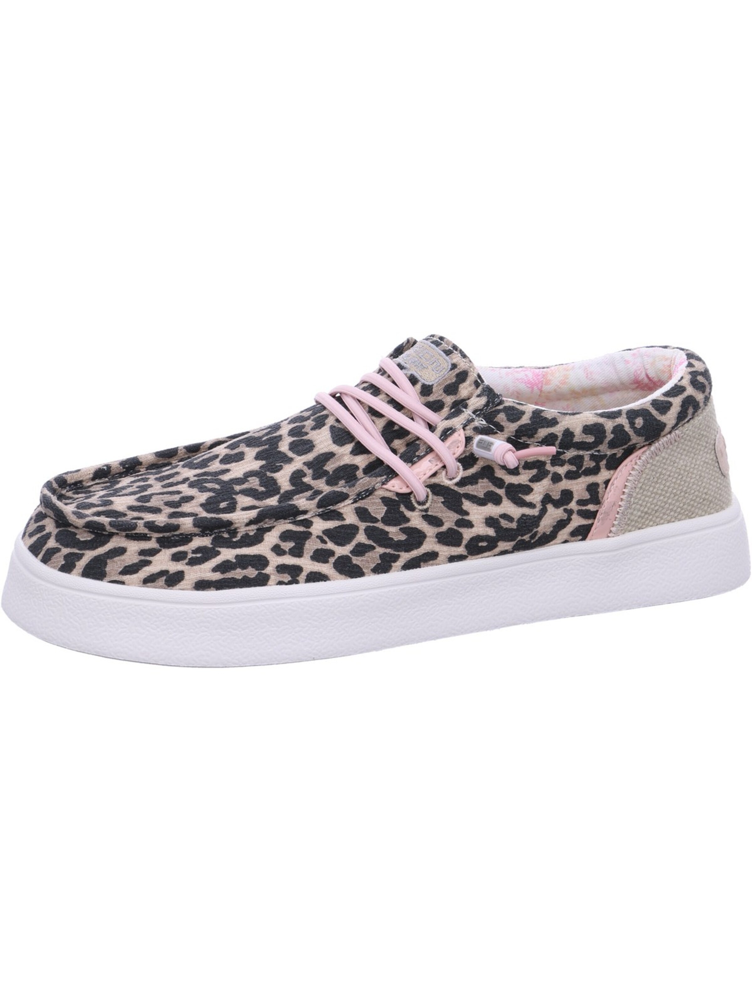 Fusion Schnürschuh 'Fusion Leinenschuh Braun'‌‌‌‌‌‌‌ in Braun: Vorderseite