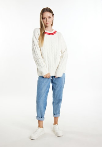 DreiMaster Maritim Sweater in White