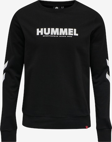 Hummel Athletic Sweatshirt in Black: front